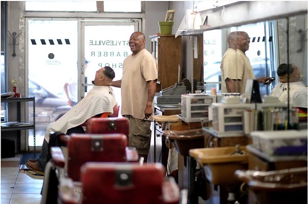 62 Stylesville Barber Shop