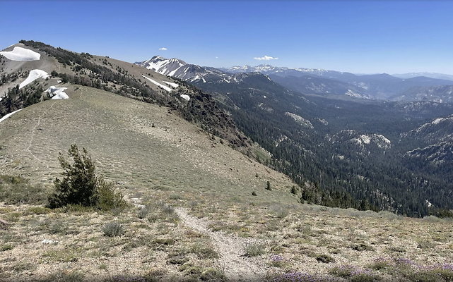 Minaret Summit to San Joaquin Mtn